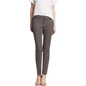 Banana Republic Dark Grey Sloan-Fit‎ Slim Fit Ankle Dress Pants